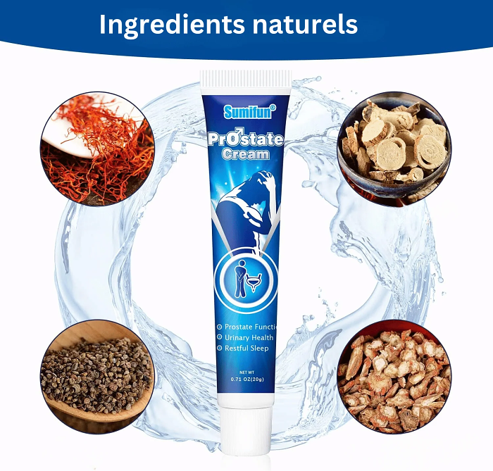 Natural Anti-Prostate Cream – Reduces inflammation, eliminates urinary problems, strengthens and restores confidence in men