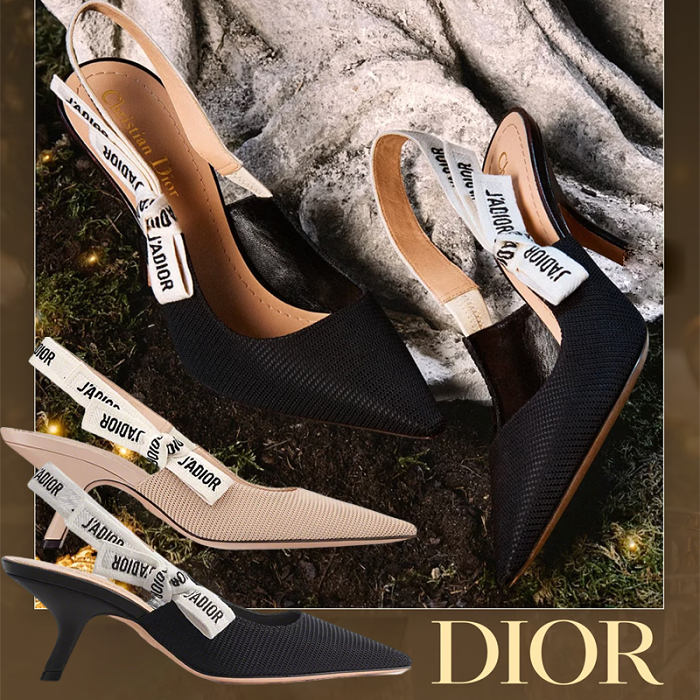 夏にぴったり！✨🔥人気再登場！現貨販売中✨洗練された魅力の J'Adior Slingback Pump