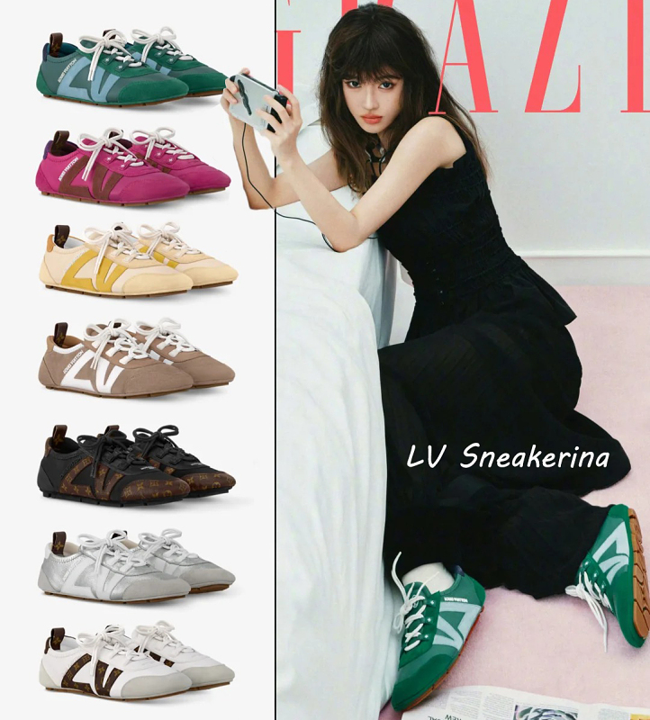 LV Sneakerina 芭蕾運動鞋 | 這個☀️夏天讓Sneakerina陪你度假
