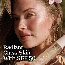 Kopari Sunglaze Sheer Setting Mist Sunscreen SPF 50, Weightless, Fast Drying, Ultra-Fine Setting Spray
