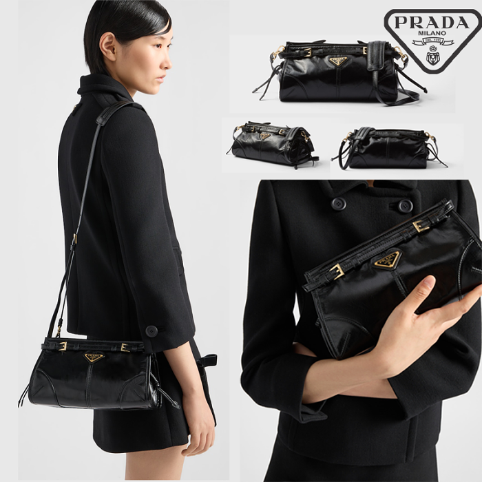Prada Bonnie mini leather shoulder bag