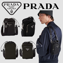 Prada Re-Nylon Phone Case Crossbody Bag