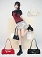 MATIN KIM DENIM SHOULDER BAG