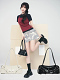 MATIN KIM DENIM SHOULDER BAG