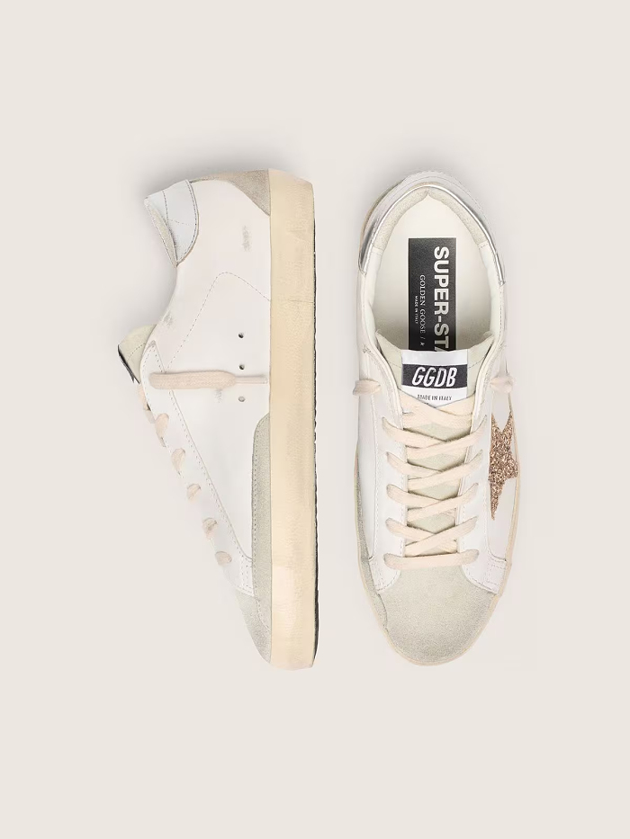 Golden Goose Superstar Gold Silver