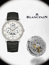 BLANCPAIN Villeret Quantième Complet Phases de Lune - 6654