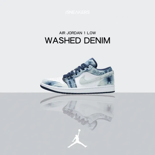 NIKE サマーセール開催中🔥海外限定 NIKE AIR JORDAN 1 LOW SE Washed Denim 人気モデル再入荷|現貨・特価販売中🔥