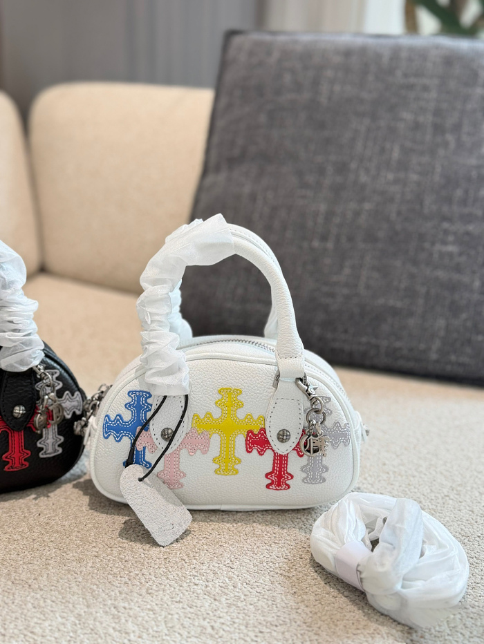 Chrome Hearts Rainbow Cross Bowling Bag