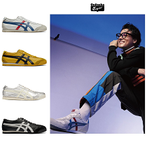 Onitsuka Tiger x VERSACE 2026年の新作モデルは、両社のコラボレーションによって誕生したもので、植物タンニンなめしの革パッチワークを用いた、軽やかで高級感のあるオニツカシューズのデザインが特徴となっている。