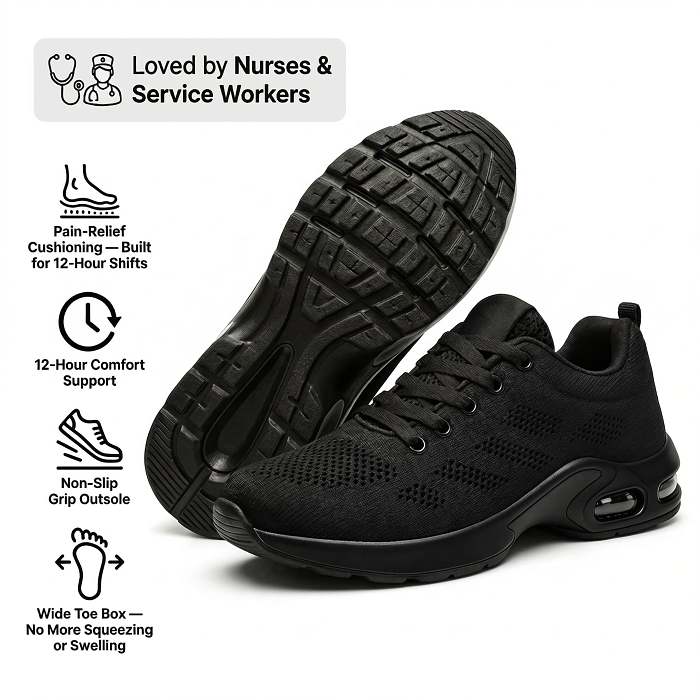 Orthora™ Pro – 12-Hour Shift Shoes for All-Day Foot