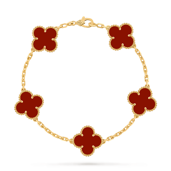 Van Cleef &Arpels ヴァン クリーフ＆アーペル クローバー カーネリアン コレクション