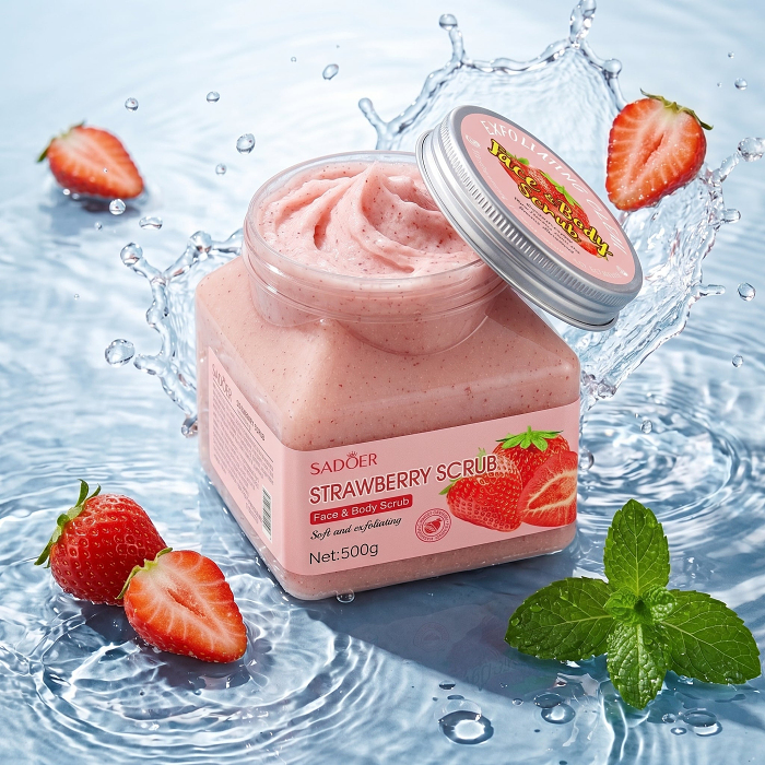 ⚠ Please take good care of your skin! ✅ This gentle exfoliating scrub is suitable for all skin types. 🎁