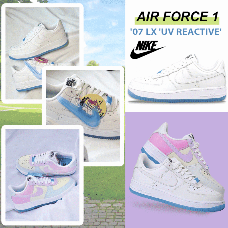 NIKE AIR FORCE 1 '07 LX 'UV REACTIVE'
