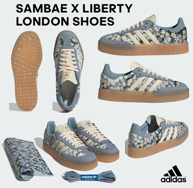 Adidas Sambae X Liberty London Shoes