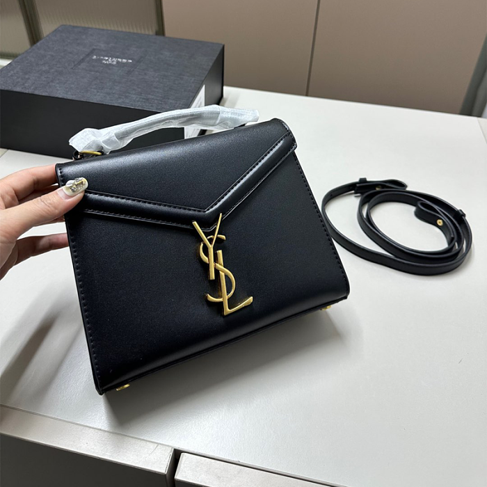 Saint Laurent Cassandra Mini leather shoulder bag