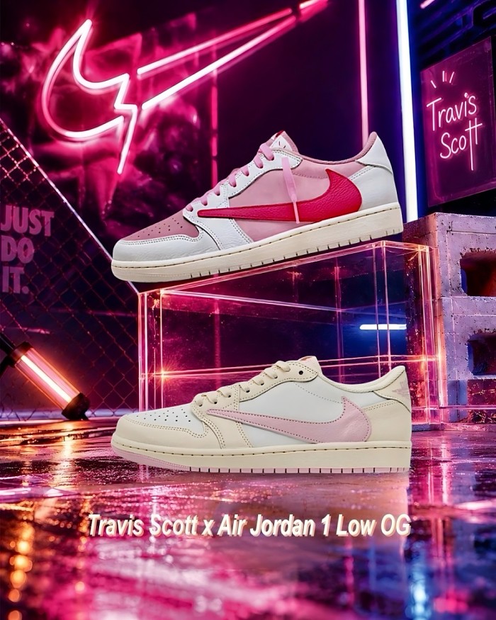 🔥新製品★Travis Scott x Nike Air Jordan 1 Low OG Collection★超人気♪入手困難