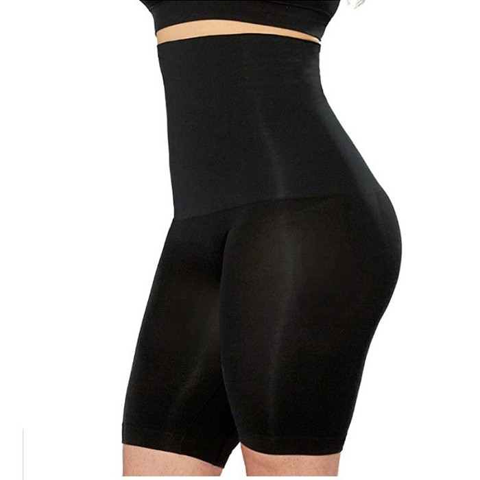 High-waisted shaping shorts