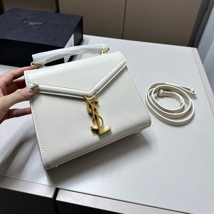 Saint Laurent Cassandra Mini leather shoulder bag