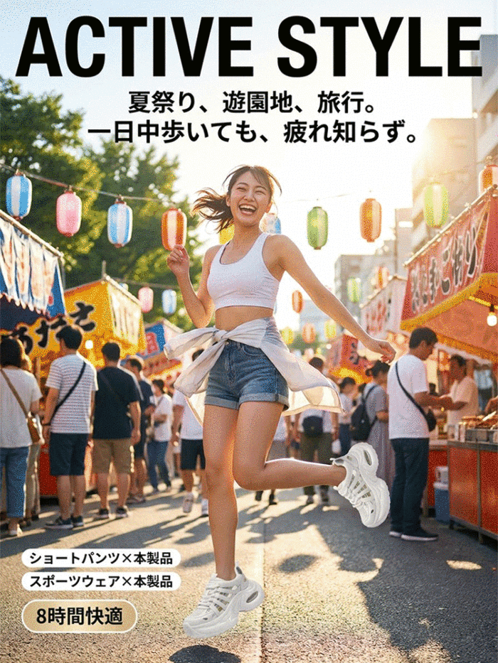 3D網面透氣女士厚底運動鞋，夏日穿著防止異味，保持雙腳乾爽，超輕材質不累腳。