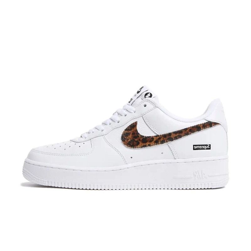【補貨入荷】GOODENOUGH × Supreme × Nike Air Force 1 Low “White/Leopard” 2025SS Week15｜人気三方聯名・全尺碼あり