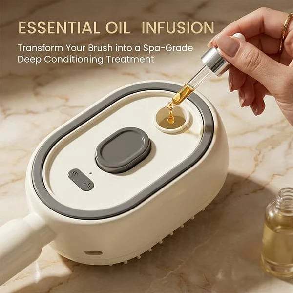 🔥Electric Spray Air Cushion Massage Comb（Order now and receive free hair oil!）
