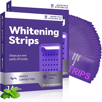 DRDENT Purple Teeth Whitening Strips -Non Sensitive Teeth Whitening
