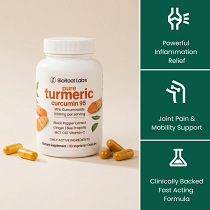 Turmeric Curcumin 95% Complex | 120 Vegetarian Capsules