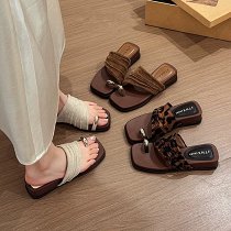 summer金屬套趾軟底拖