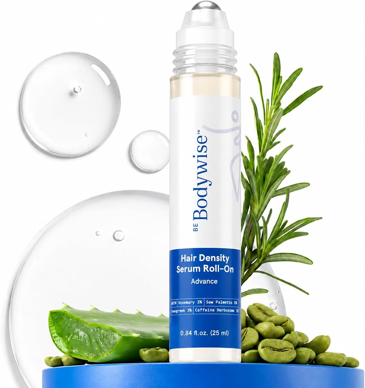 BeBodywise Rosemary Hair Growth Serum Roll-On for Thinning Hair