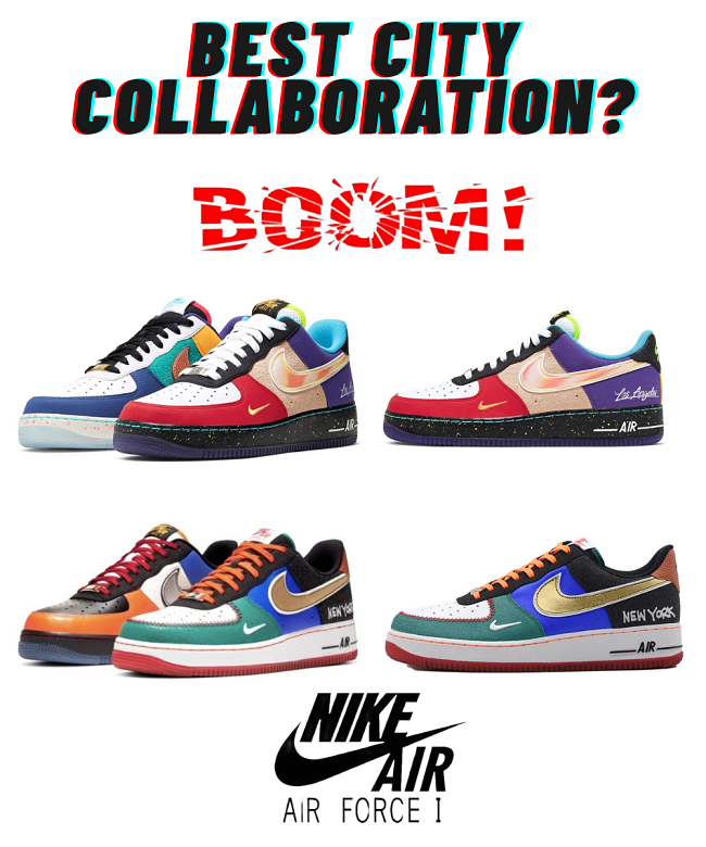 期間限定の返品 | Nike Air Force 1 Low What The Series