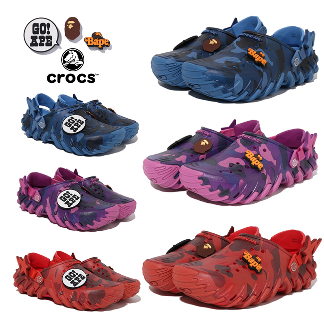 A BATHING APE【 BAPE X CROCS 】ECHO