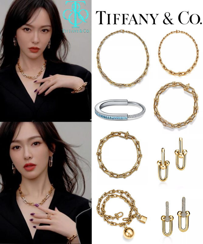 Tiffany HardWear U-Clasp Necklace  & Bracelet & Earring Collection