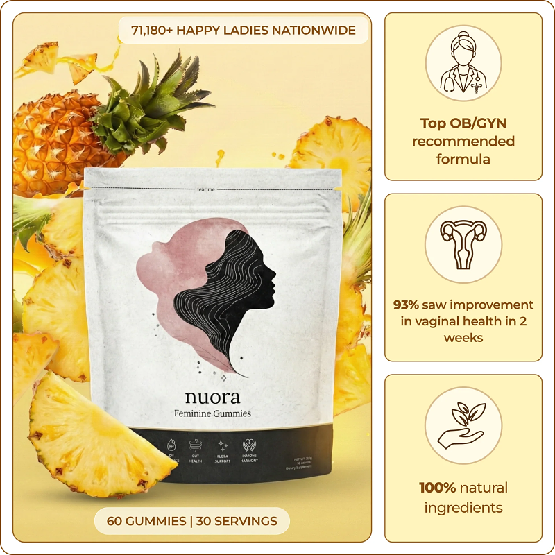 Nuora Vaginal Probiotic - Feminine Gummies Body Treatment
