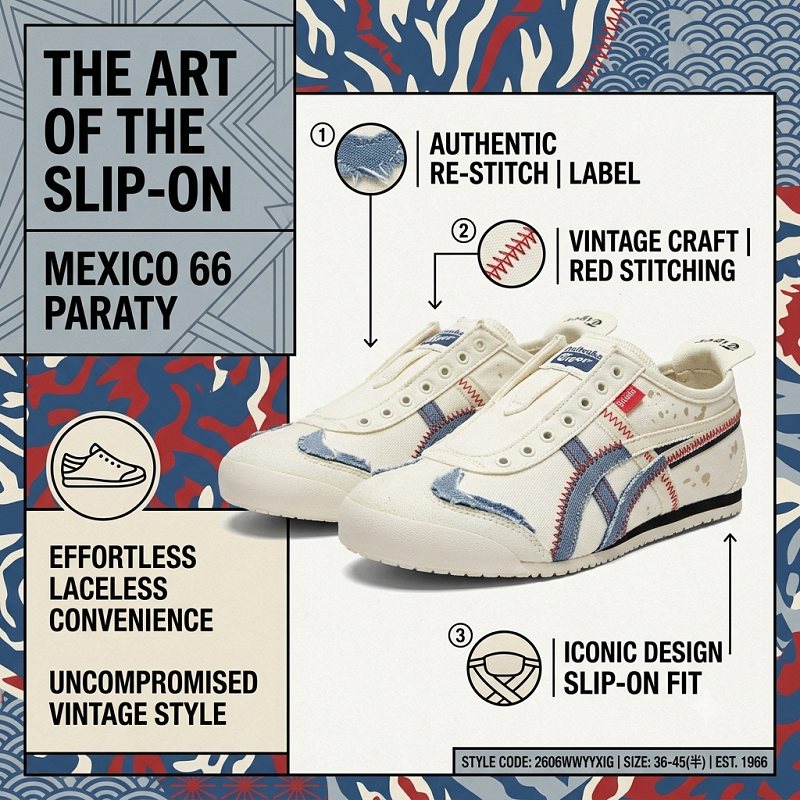 ASICS Tiger Mexico 66 Paraty Slip-On