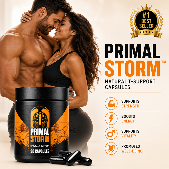 Primal Storm™ - Natural T-Support Capsules