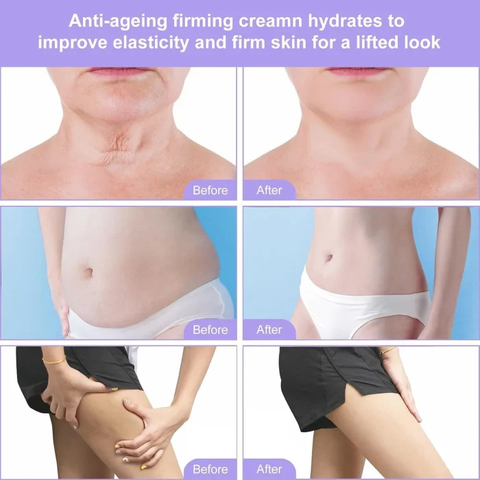 MAËLYS GET-DREAMY Overnight Toning Whip - Cellulite Cream & Skin Tightening Support with Milk Thistle + Uva-Ursi - Moisturizing Body Cream in a Whipped Texture