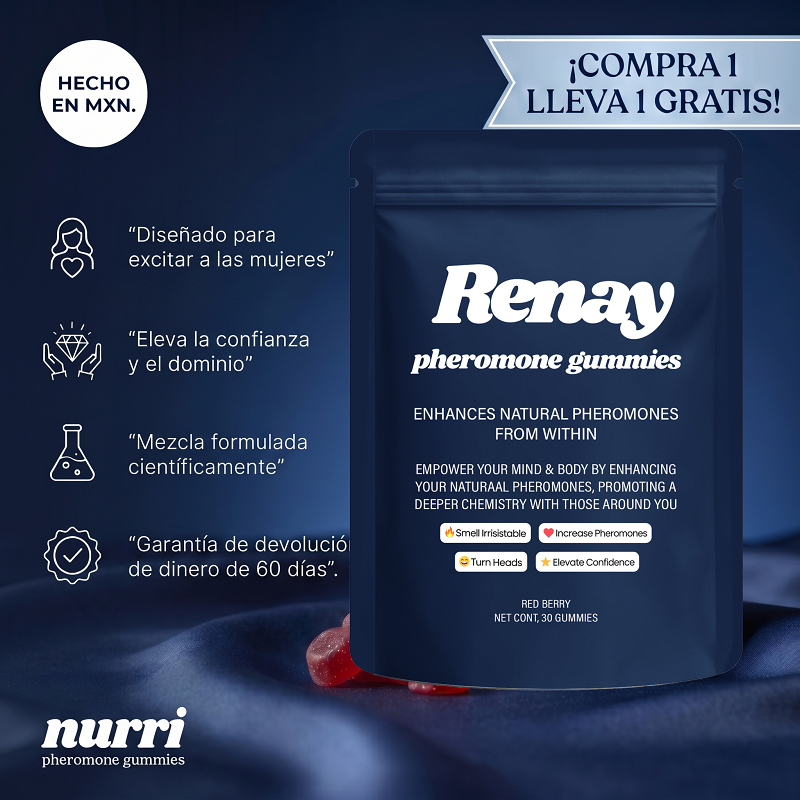 Pheromone Gummies | This way, she’ll notice you before you even say a word.