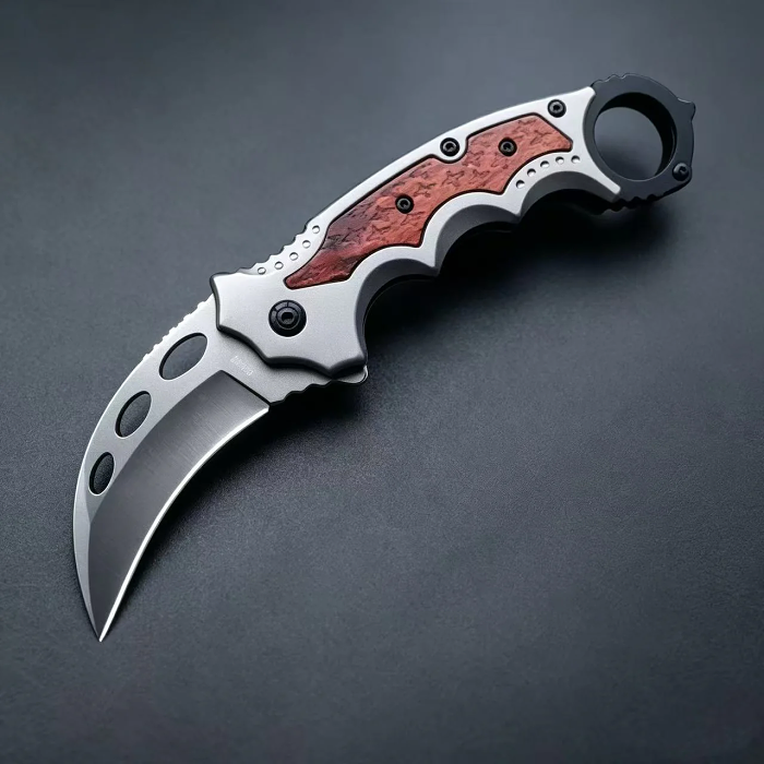Titan Karambit Pocket Knife – Rugged Outdoor Companion