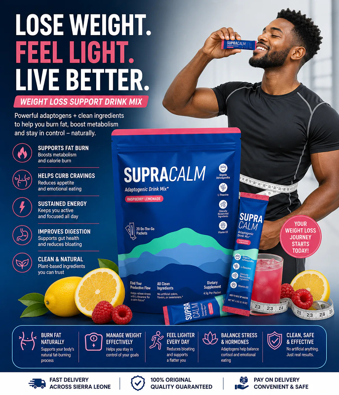 SUPRACALM™ – Say goodbye to constant fatigue, daily stress, bloated stomach and face, and decreased energy SL