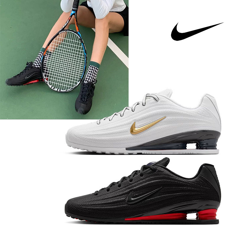 NIKE SHOX Z 復古 彈簧 氣墊 緩震 黑紅/白金