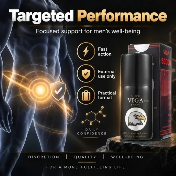 Super VIGA Spray Boosts Intimate Confidence