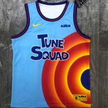 JAMES # 6 Tune Squad Concept NBA Jerseys Hot Pressed