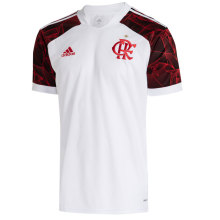 2021/22 Flamengo 1:1 Quality Away White Fans Soccer Jersey
