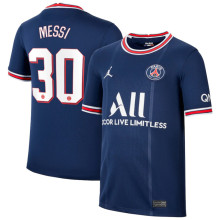 MESSI #30 PSG Home 1:1 Fans Jersey 2021/22 (UCL Font欧冠字体)