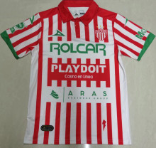 2021/22 Necaxa Home White Red Fans Soccer Jersey