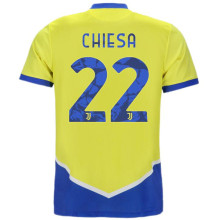 CHIESA #22 JUV Away Fans Soccer Jersey 2021/22