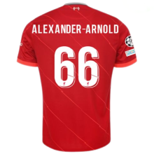 ALEXANDER-ARNOLD #66 LFC 1:1 Home Fans Jersey 2021/22 (UCL Font 欧冠字体)