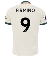 FIRMINO #9 LFC 1:1  Away Fans Jersey 2021/22 (League Font)