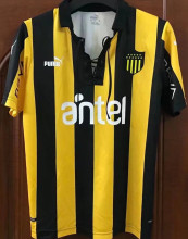 2021/22 Atletico Penarol 130 Anniversary Yellow Black Fans Soccer Jersey