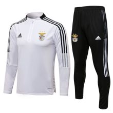 2021/22 BenFica White Half Pull Sweater Tracksuit(B510)